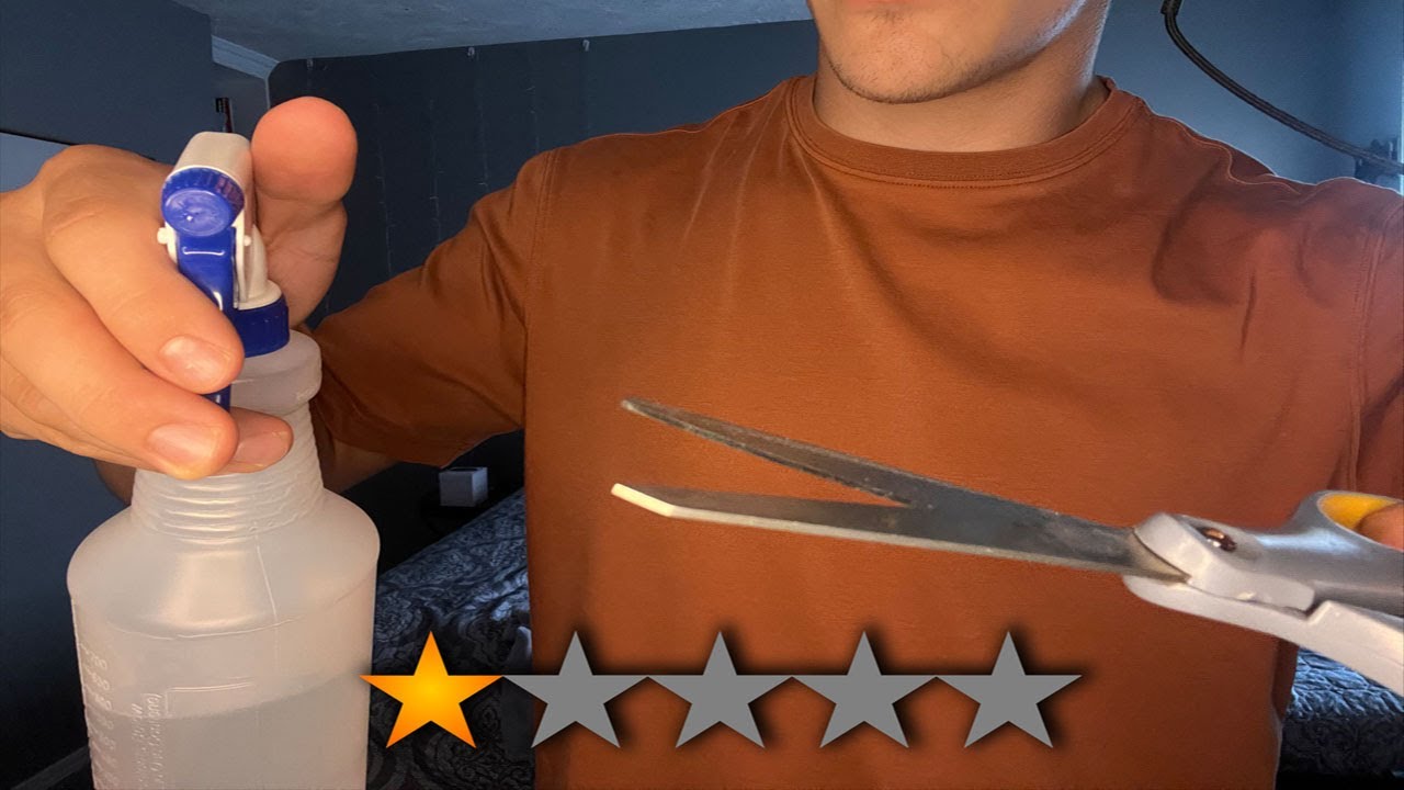 ASMR | WORST Reviewed Haircut