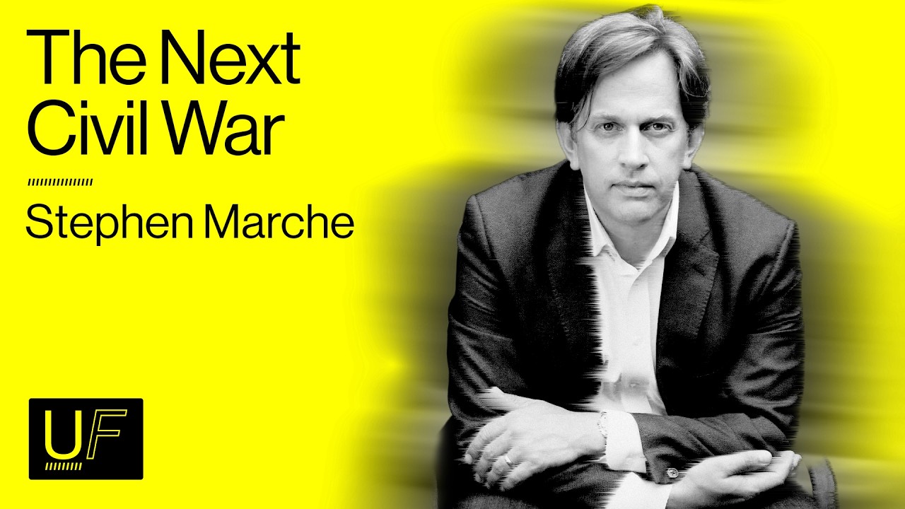 The Next Civil War, Mark Carney's Davos Speech, & Canada's View of the US - Stephen Marche | RR #21