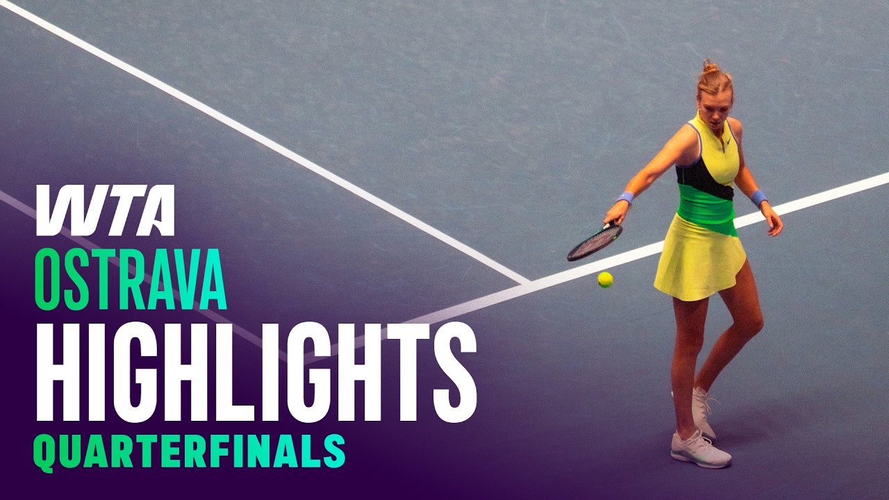 Quarterfinals in Ostrava featuring Volynets, Boulter, Korpatsch and more | WTA Match Highlights