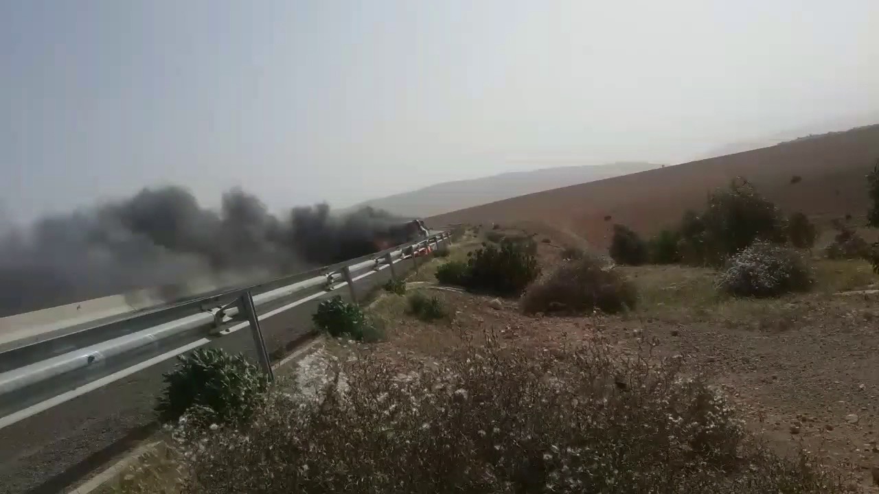حادثة سير خطيرة في الطريق السيار اكادير مراكش