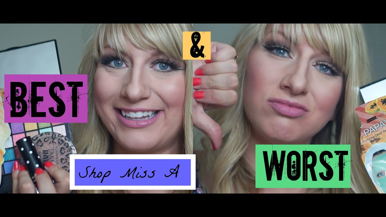 Best and Worst of SHOP MISS A | $1 Makeup
