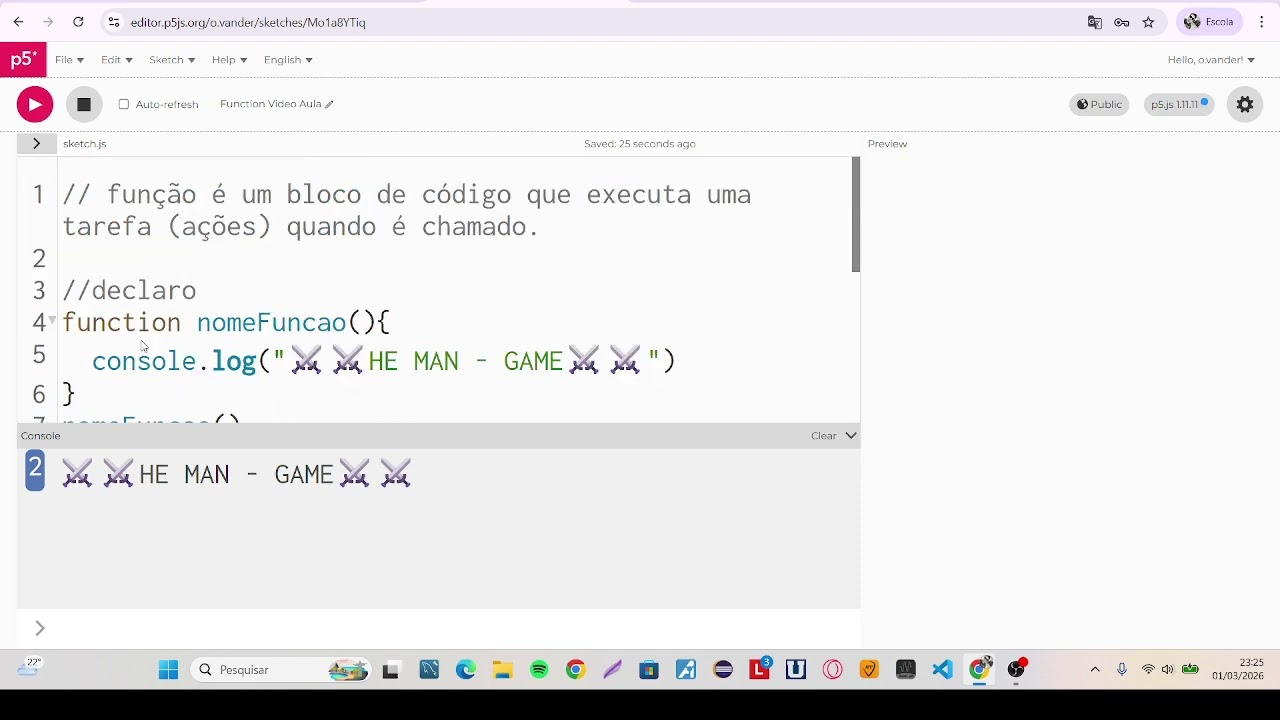 Java Script - Função