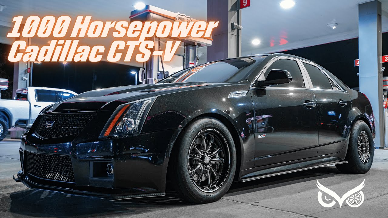 CADILLAC CTS-V 1000 л.с. | ПРОГУЛКА + ИНСТРУКЦИЯ