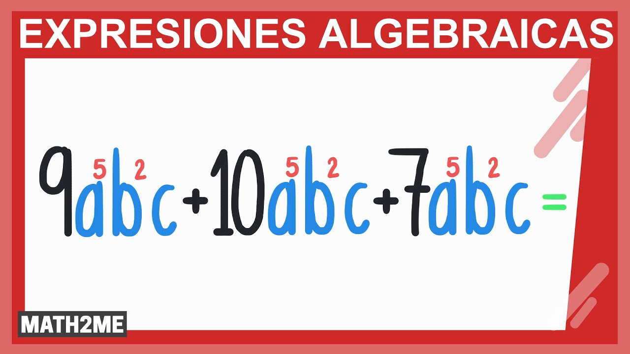 Reducción de términos semejantes | Concepto y ejercicios