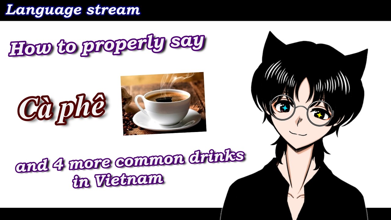 HELPING CHAT ORDERING DRINKS - Vietnamese Language stream with chat (3)