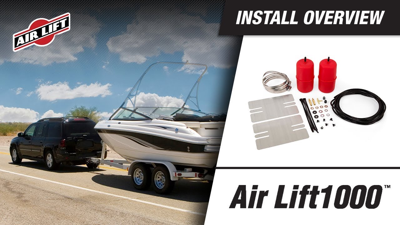 Install Overview: 60779 - Air Lift 1000 - Chevy Trailblazer