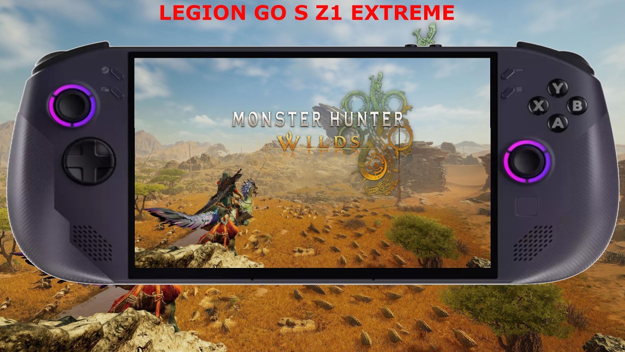 Legion GO S Z1 Extreme / Monster Hunter Wilds - New Update Ver.1.041 Performance / SteamOS 3.9