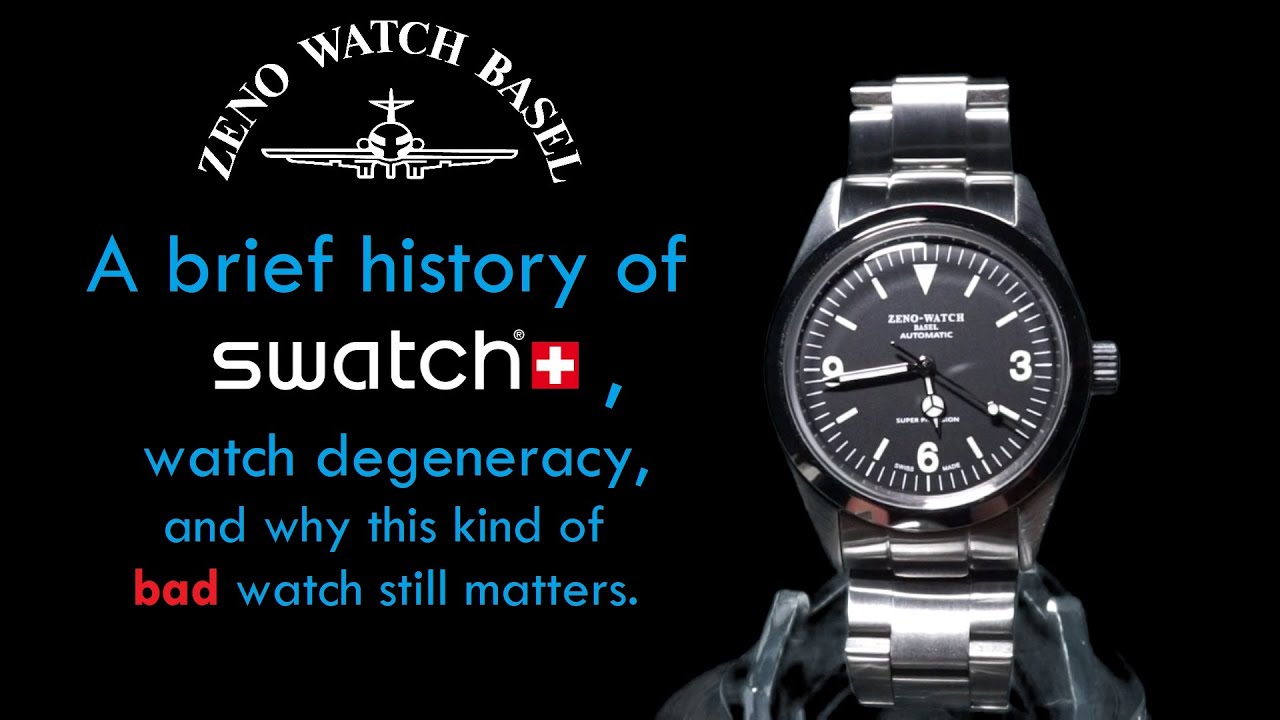 Zeno Watch Basel Super Precision & A Brief History of Swatch