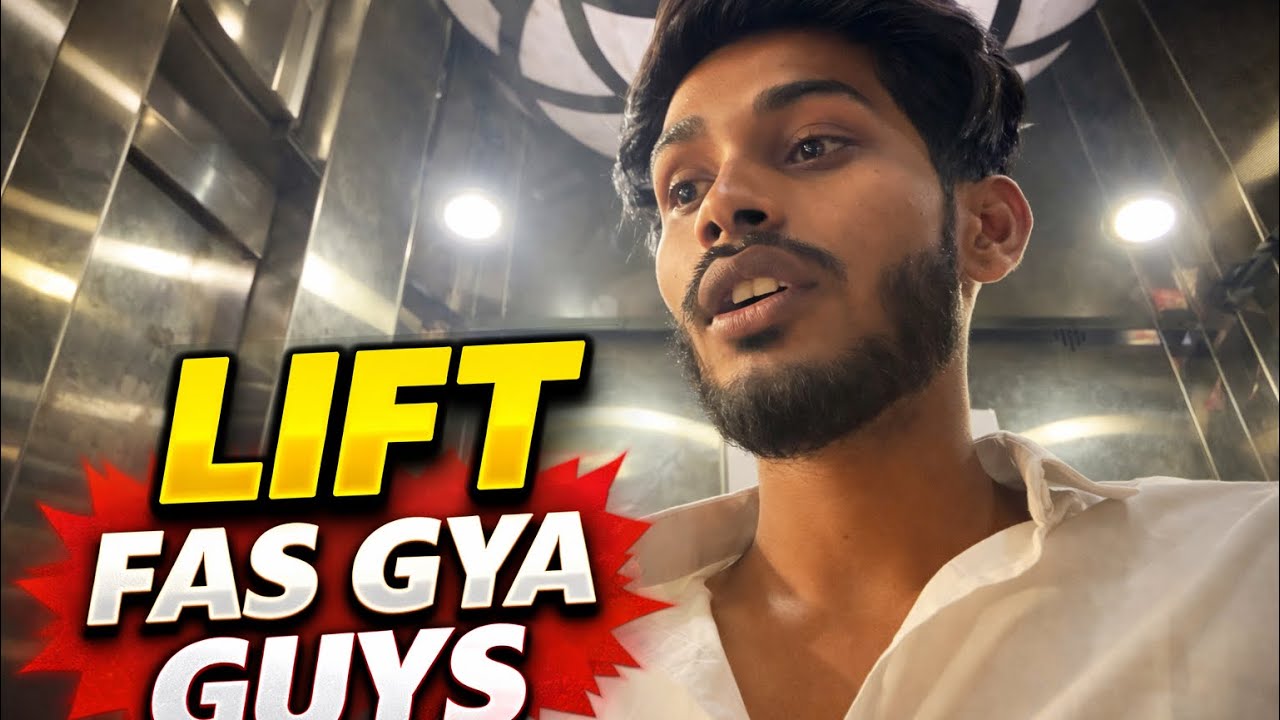 Lift Fas Gya Guys 😭 !! #vlogs #vlogsvideo #adityamairya 