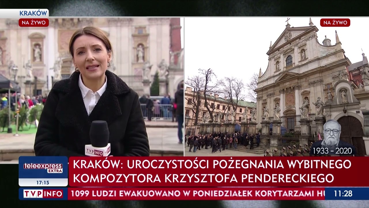 Uroczystości pogrzebowe Krzysztofa Pendereckiego