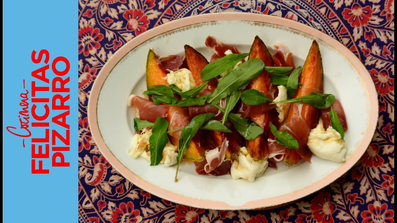 Ensalada de Melón Grillado & Jamón Crudo | Felicitas Pizarro