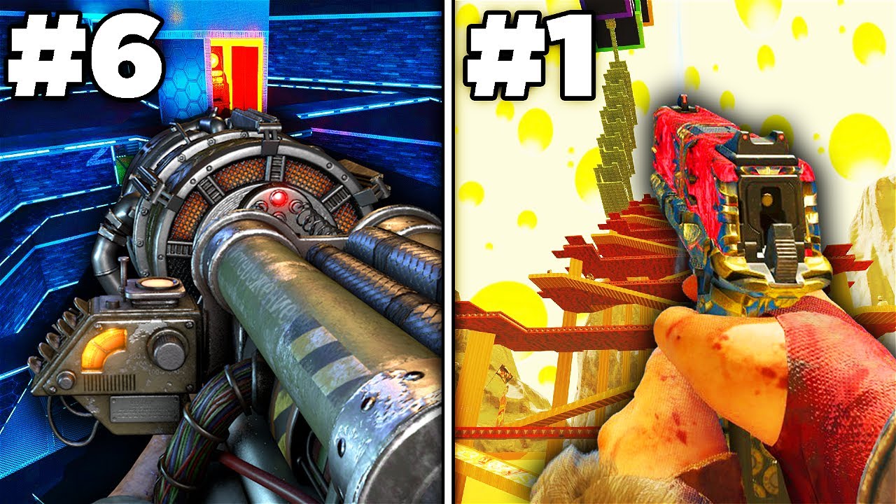 Beating Tower Maps From Easiest To Hardest (BO3 Zombies)