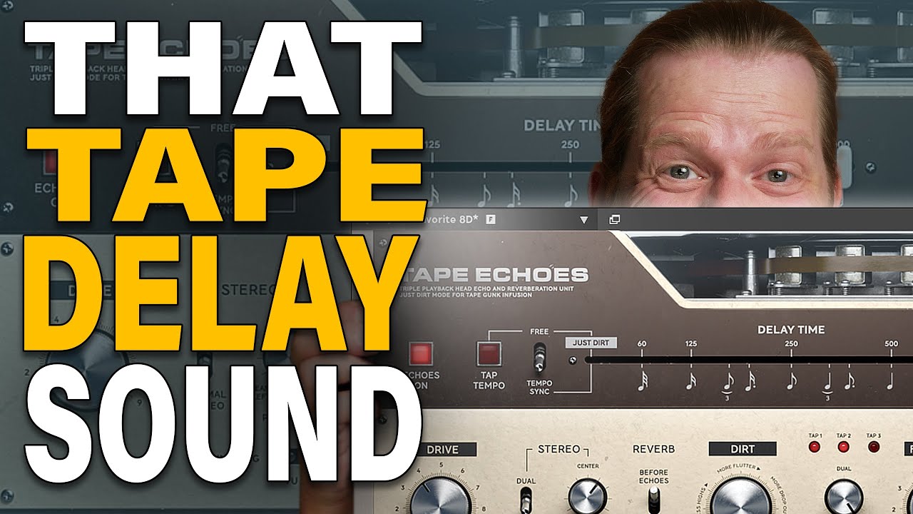 That TAPE Delay SOUND! - Softube Tape Echoes - review and tutorial