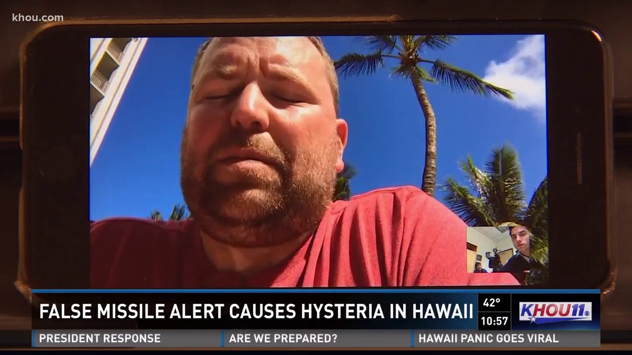 False missile alert causes hysteria in Hawaii