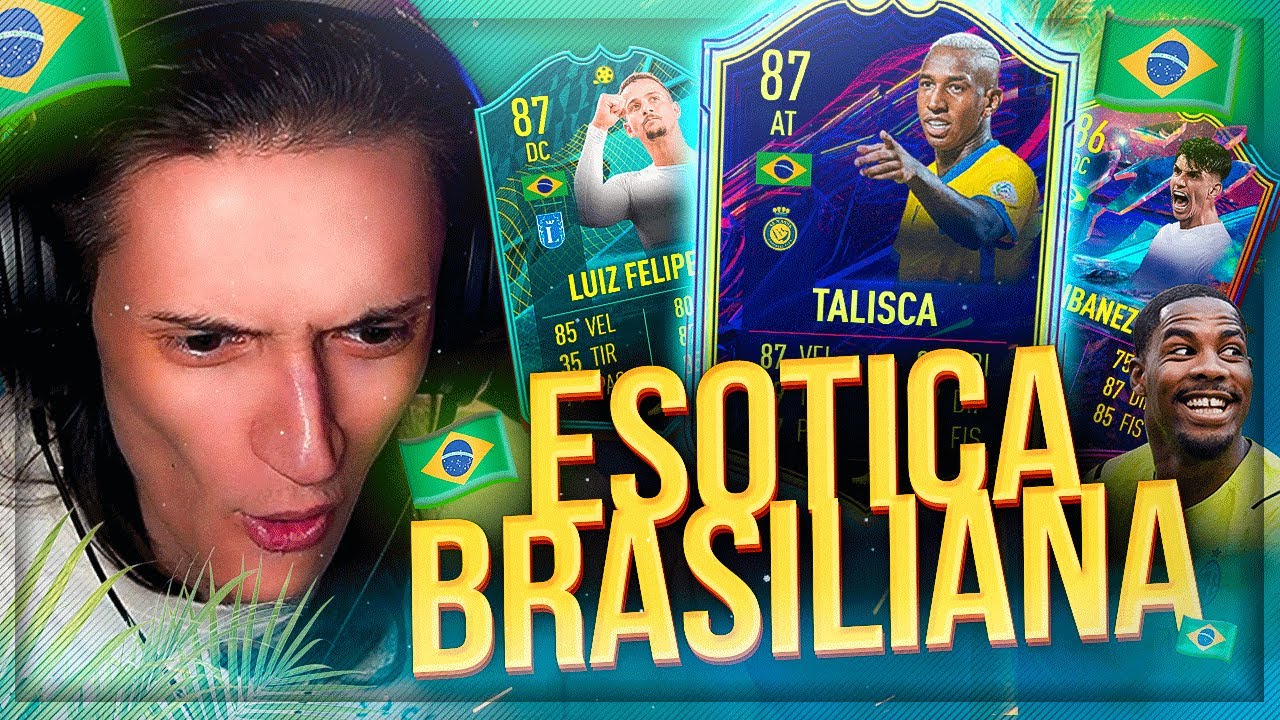 SQUADRA ESOTICA BRASILIANA CON IL FENOMENO TALISCA 87!