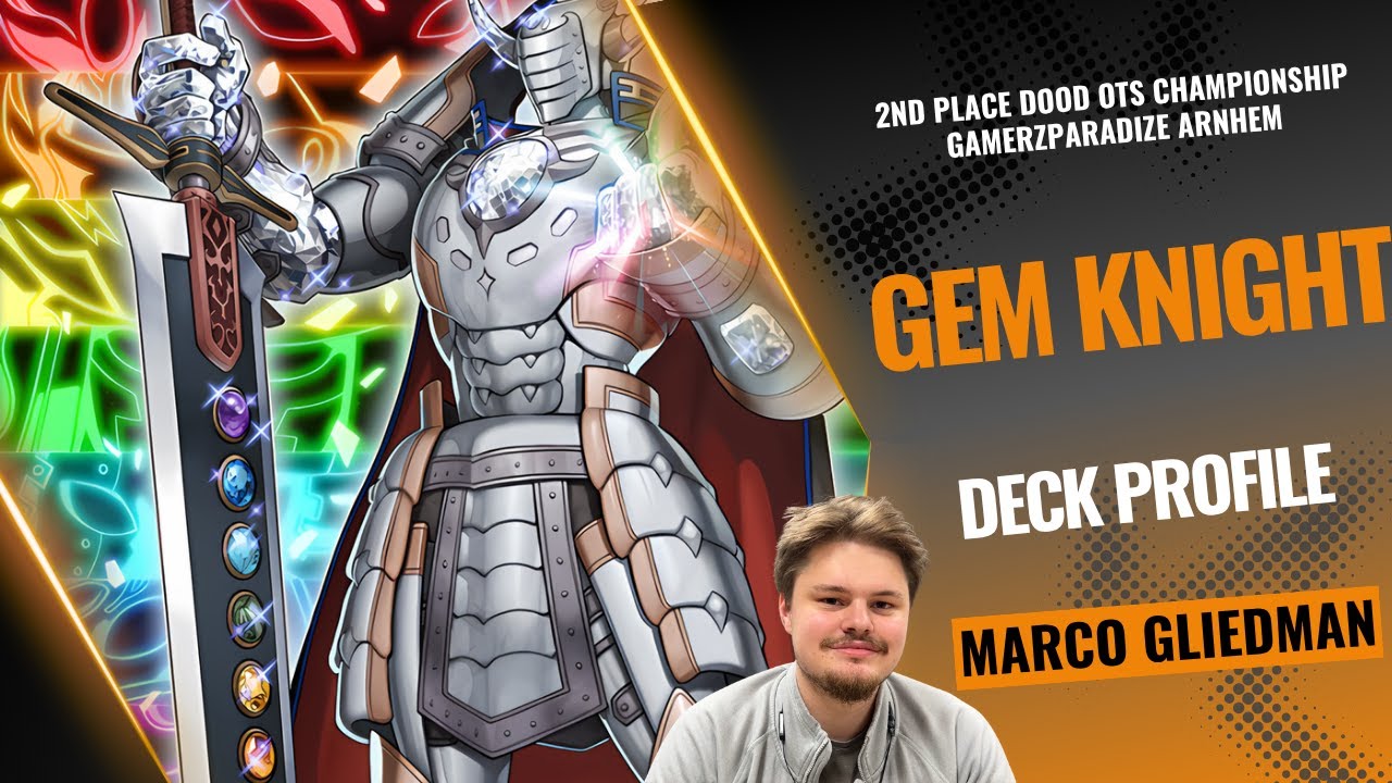 2-е место в чемпионате DOOD OTS | Профиль колоды GEM KNIGHT с Марко Глидманом
