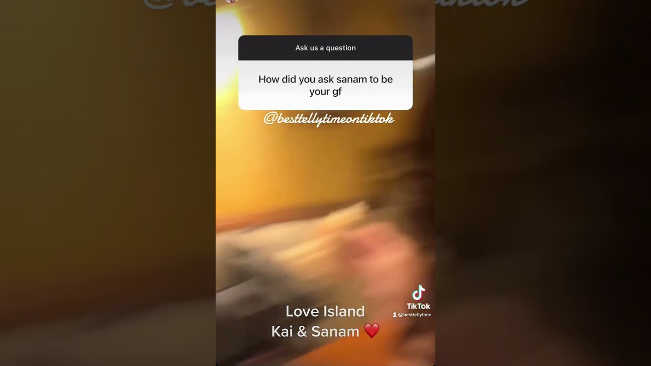Love Island Kai & Sanam
