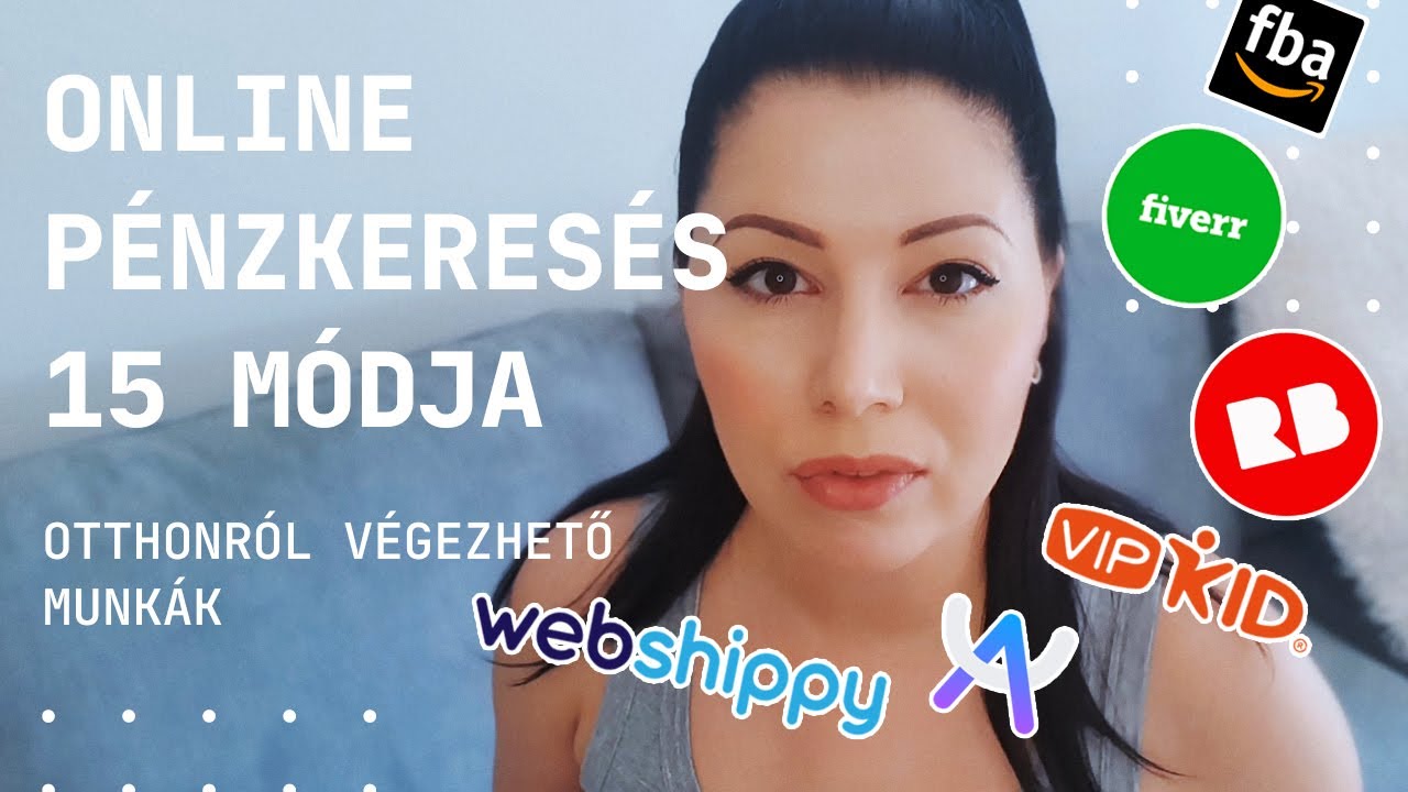 Így tudsz PÉNZT KERESNI OTTHONRÓL az interneten 2023-ban //#online #pénzkeresés 15 módja