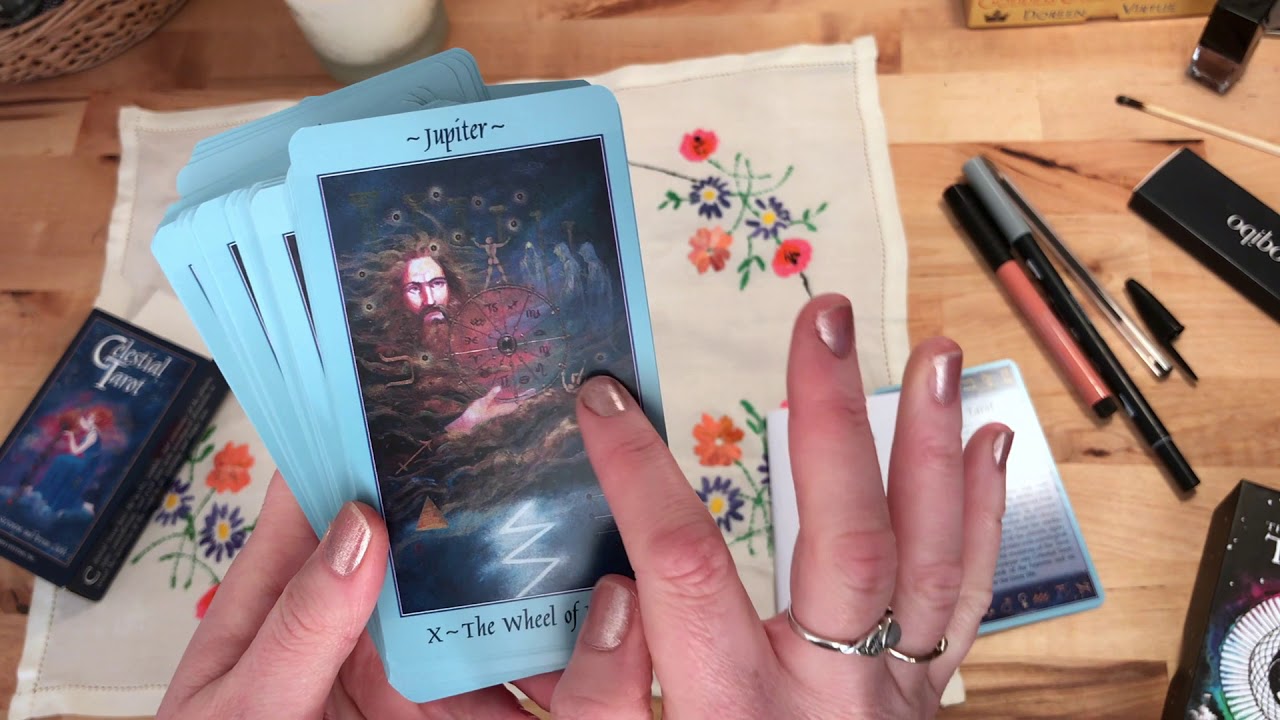 Celestial Tarot Walkthrough showing every card