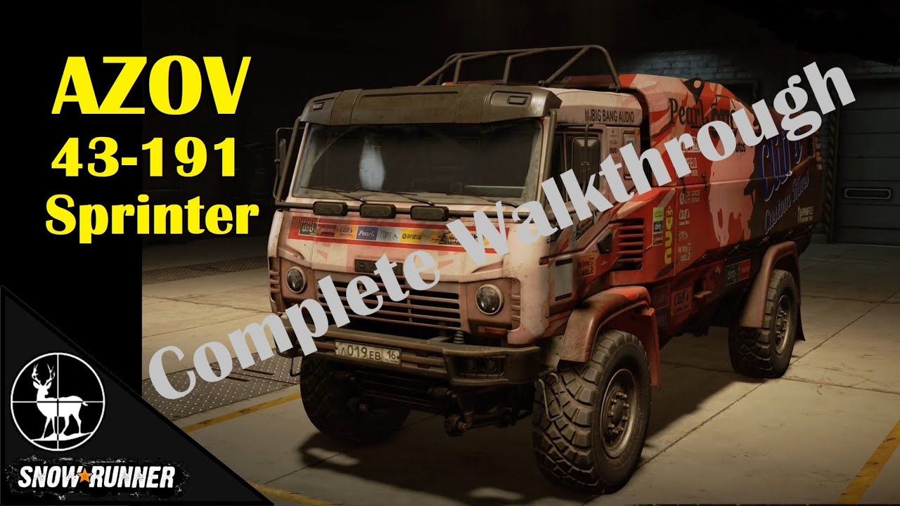 How To Unlock Azov 43-191 Sprinter (Tennessee DLC) SnowRunner Phase 7