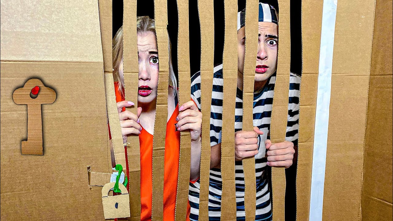 Побег из Картонной Тюрьмы Челлендж