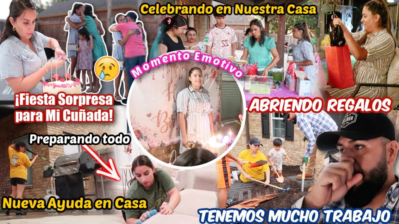 SORPRENDIMOS A MI CUÑADA MICAELA‼️🫢| No se lo ESPERABA! CELEBRAMOS TODA LA FAMILIA🎉🎂