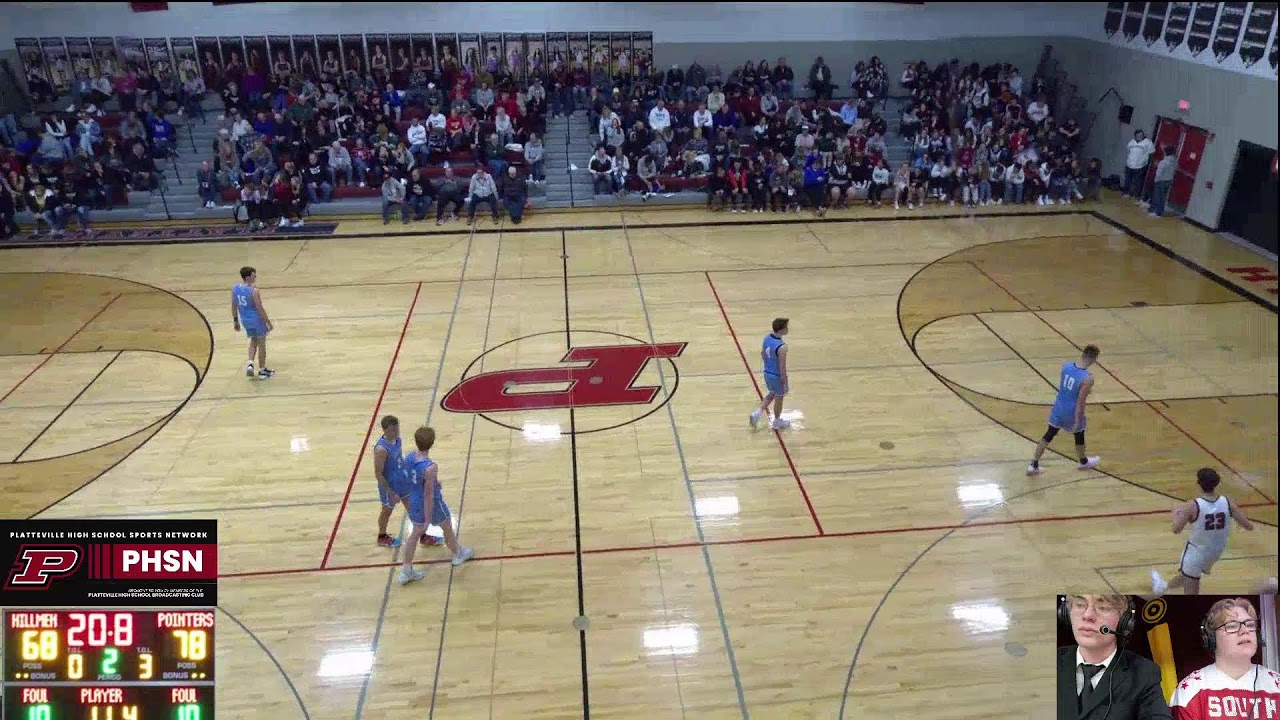 Platteville High School vs. Mineral Point High School Mens Varsity Basketball