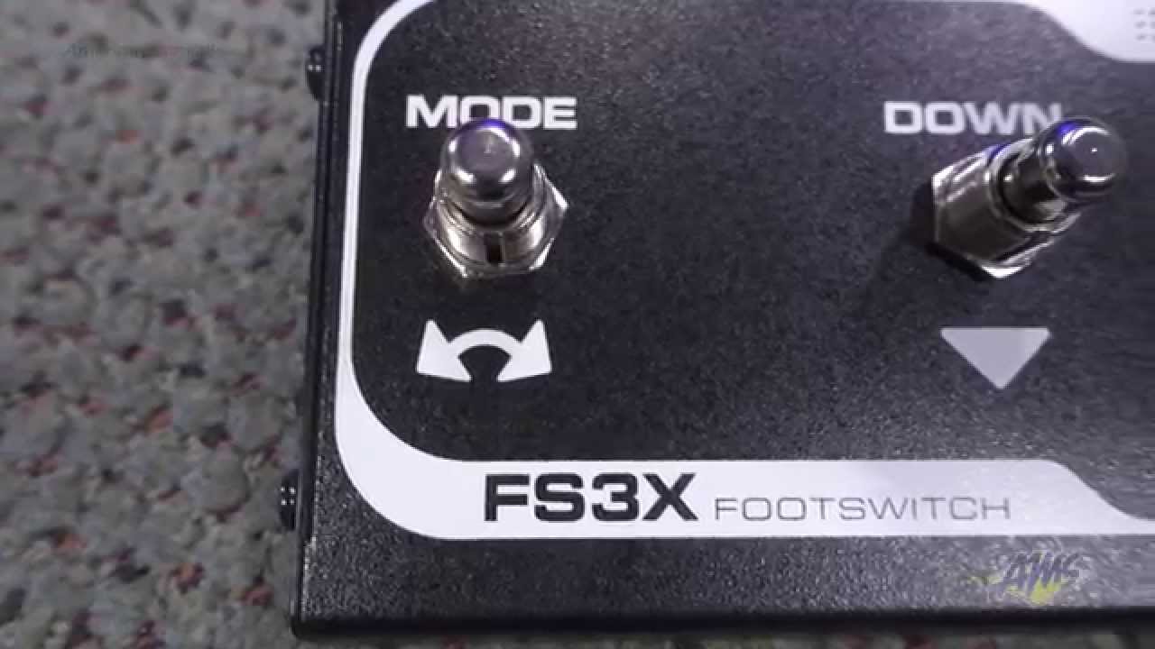 DigiTech FS3X 3 Button Expander Footswitch - Digitech FS3X
