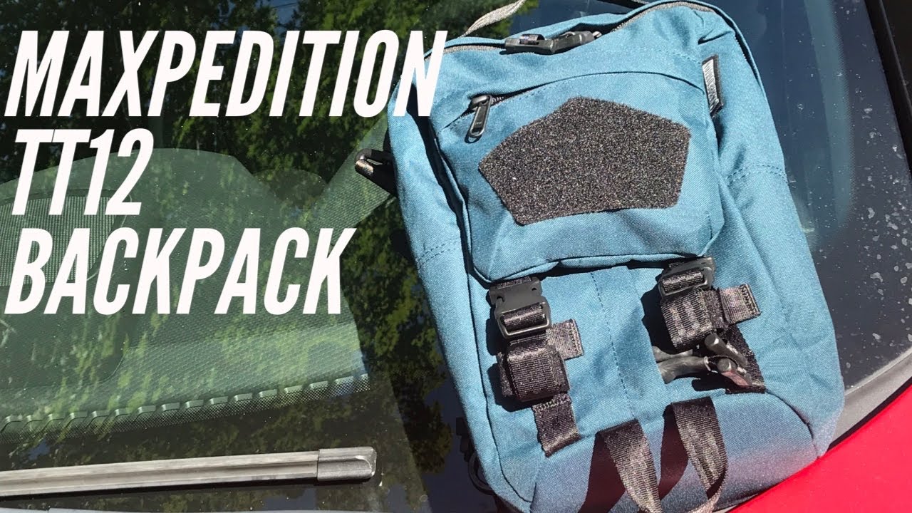 Рюкзак Maxpedition TT12: сумка-трансформер EDC, отделение CCW — низкий профиль, городской стиль