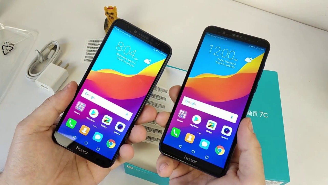 Honor 7C, Honor 7A. Xiaomi нервничают! Очень доступные и классные! На Snapdragon. Распаковка!