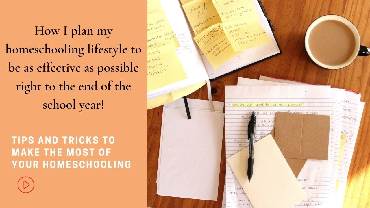 How to plan a sustainable homeschool lifestyle! mistakes to avoid and habits to success!