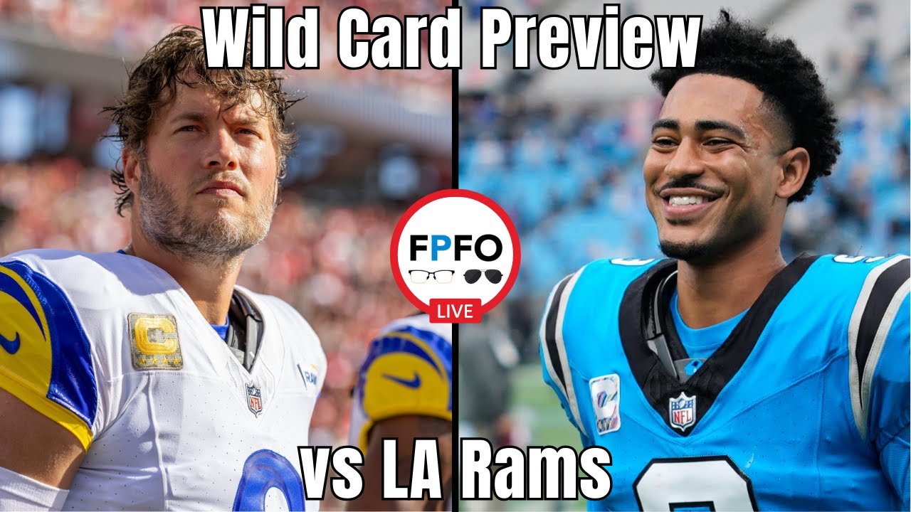 NFL Wild Card WEEKEND LA Rams vs Carolina Panthers GAME PREVIEW (2025-2026)