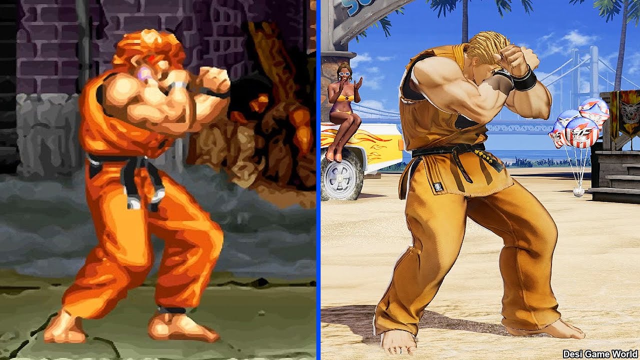 Ryo Sakazaki - Ryuuko Ranbu Move Evolution ( 1992 - 2023 ) 4K 60FPS