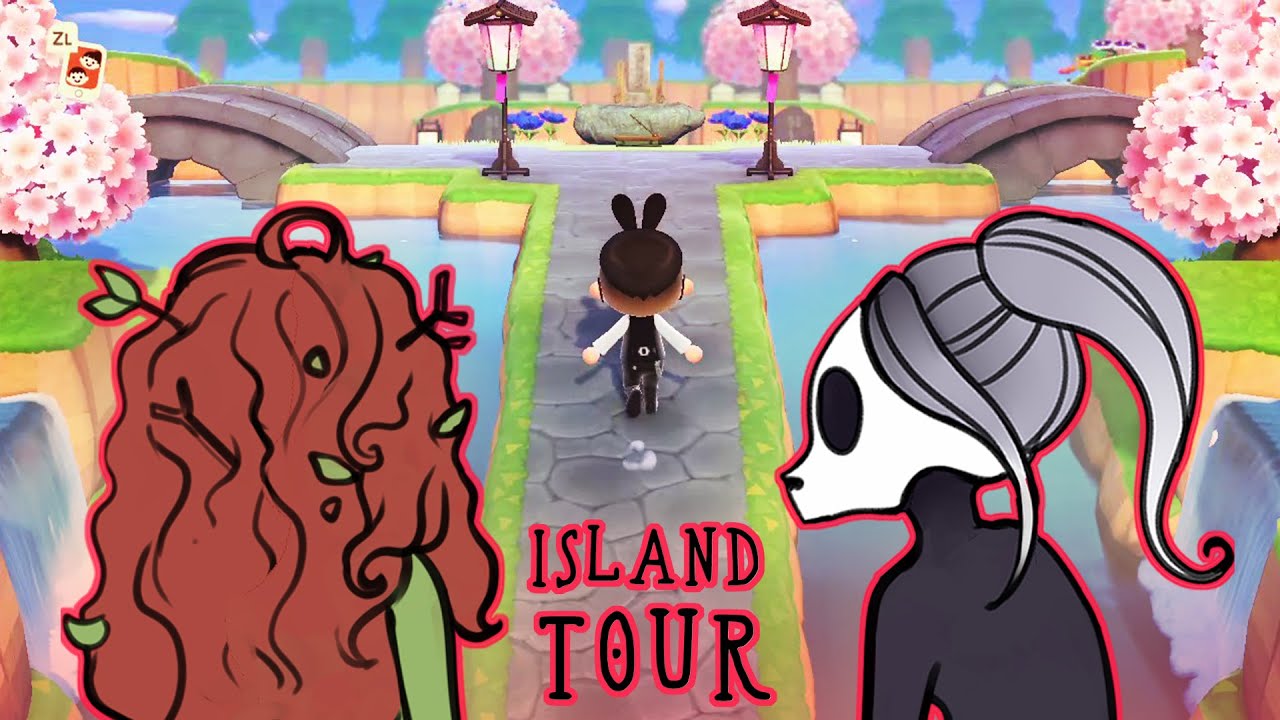 I showed my Sister my Animal Crossing Island