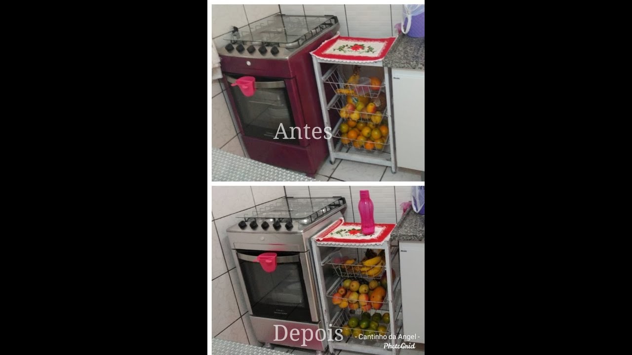 DIY Pintando o fogão
