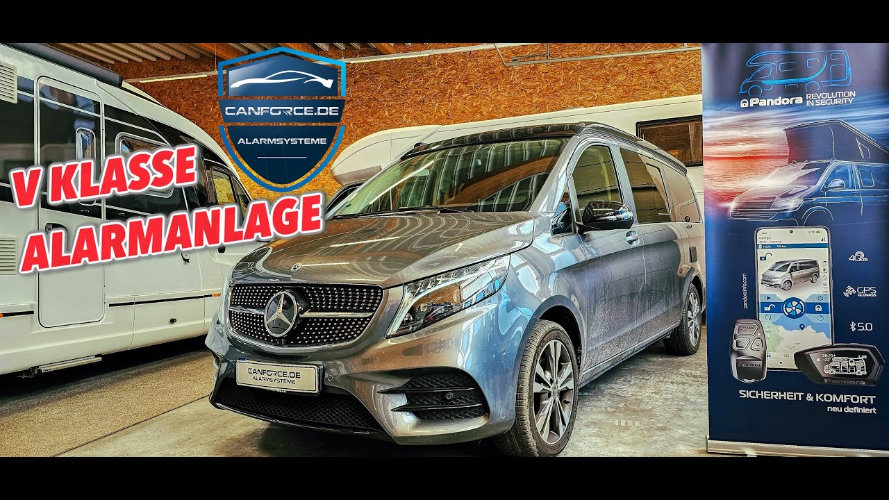 MB V Klasse Alarmanlage 2024 | MARCO POLO Wohnmobil 203 | V-Klasse Diebstahlschutz mit Wegfahrsperre