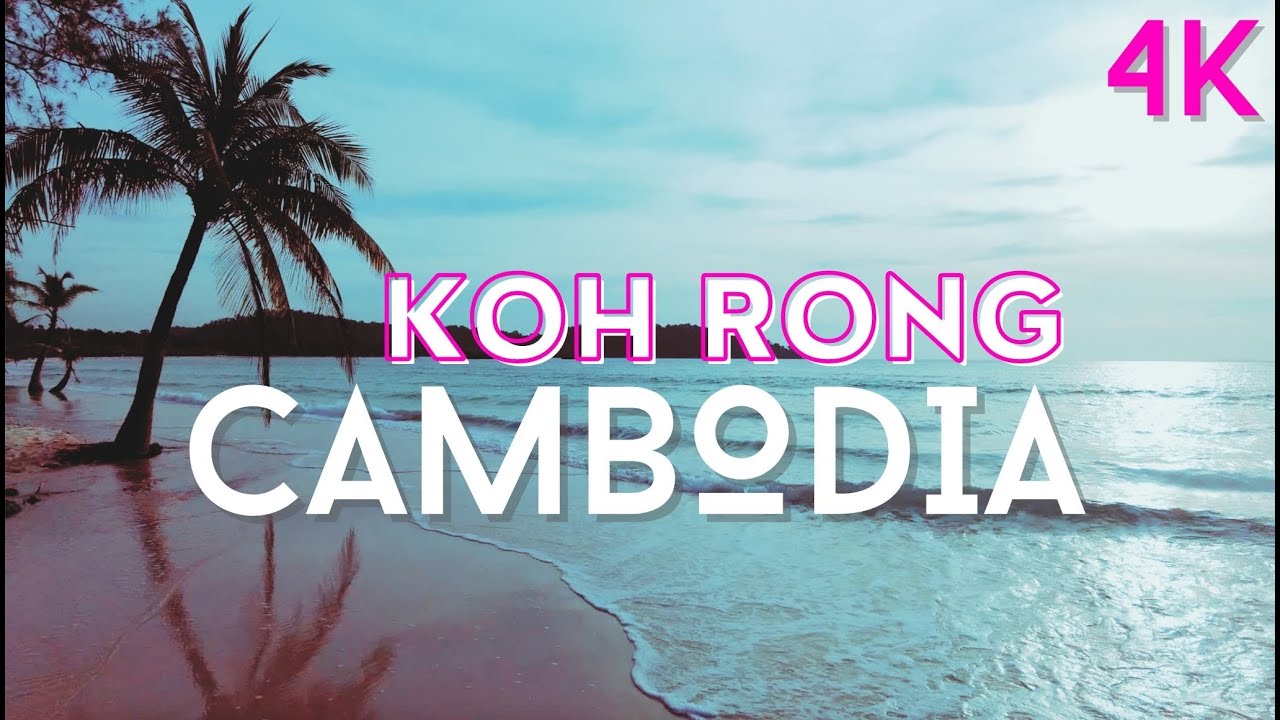 SUNRISE BEACH WALK in PARADISE. Longset Beach. Koh Rong, Cambodia [Treadmill Video] ASMR