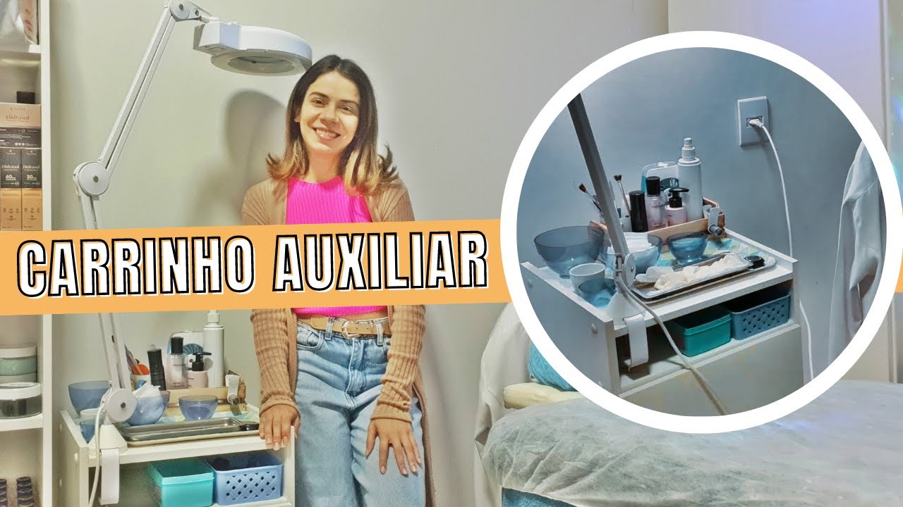 COMO EU ORGANIZO O MEU CARRINHO AUXILIAR  + DICAS