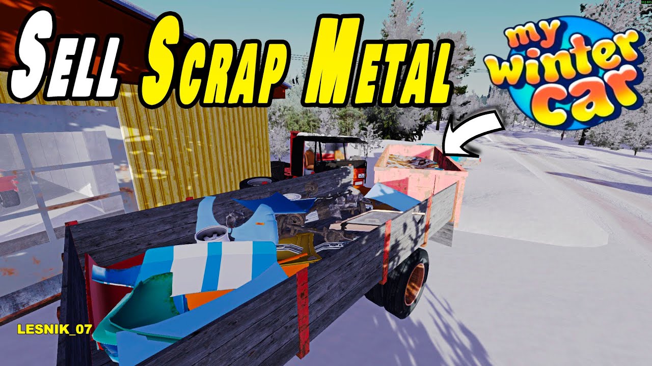 How to Sell Scrap Metal to Fleetari I My Winter Car