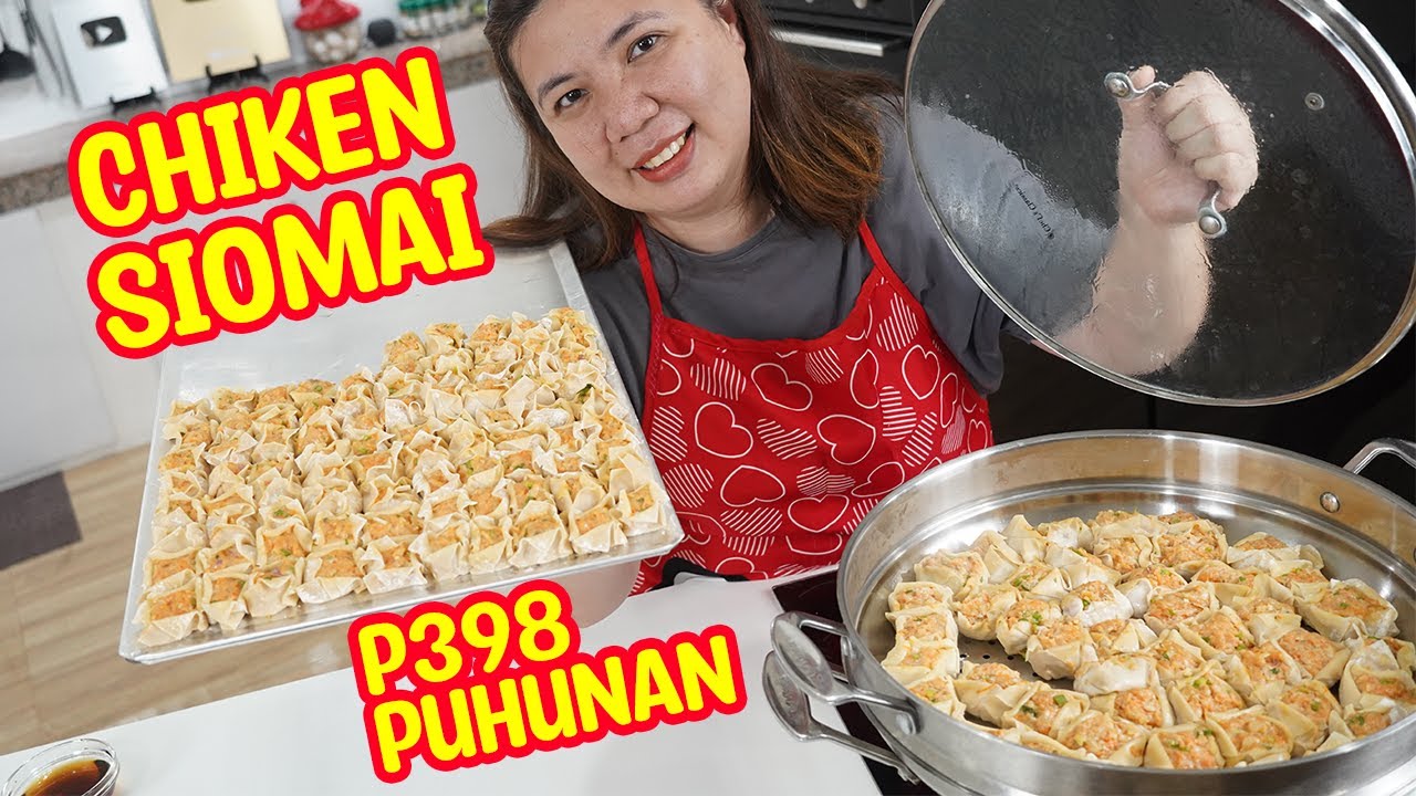 Chicken Siomai Recipe pang Negosyo