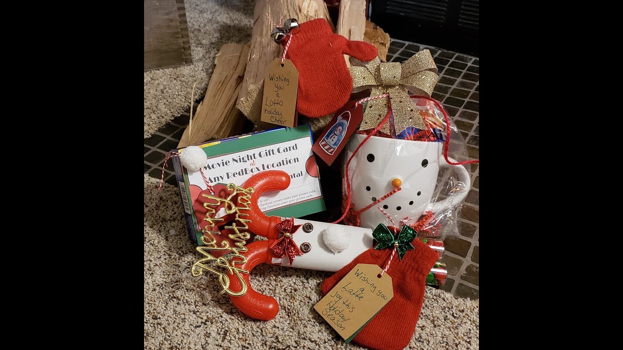 Christmas 2018 Secret Santa Ideas,, Dollar Tree DIY Secret Santa,, My Crazy Life