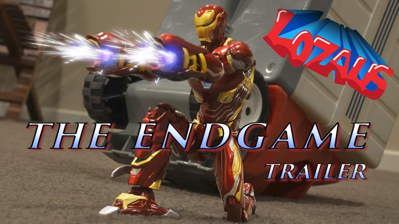 IRONMAN Stop Motion Action Video Part 9 ENDGAME Trailer