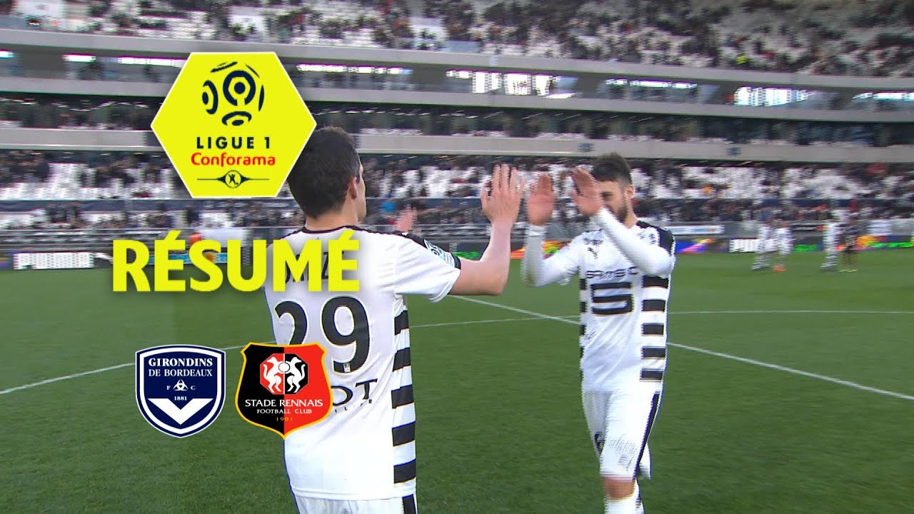 Girondins de Bordeaux - Stade Rennais FC (0-2) - Summary - (GdB - SRFC) / 2017-18