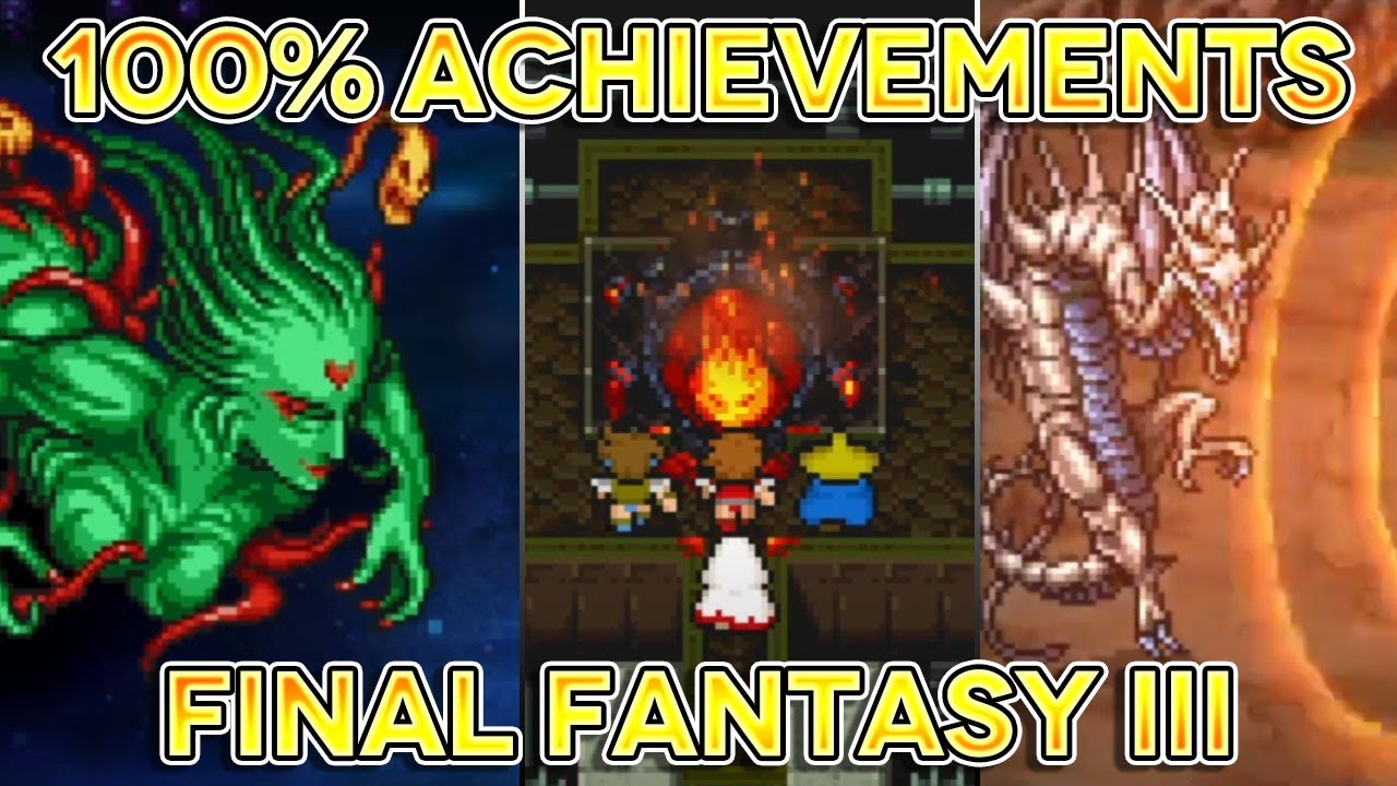 FF3 Achievements were a Cake Walk (Achievement Recap)