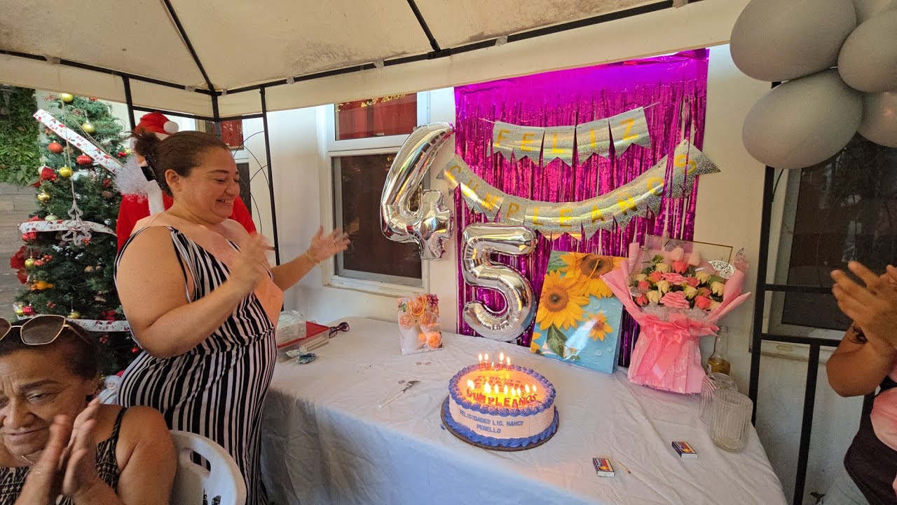 Y ASÍ TERMINÓ LA FIESTA DEL CUMPLEAÑOS DE NANCY🥳🎉