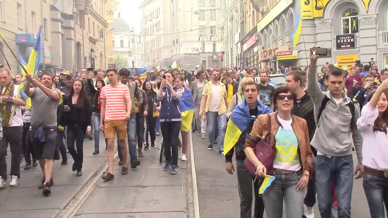 27 квітня 2014 р. Харків. Марш ультрас 
