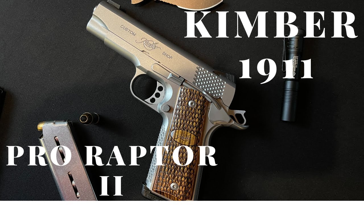 1911 45ACP Pistol Kimber Pro Raptor II