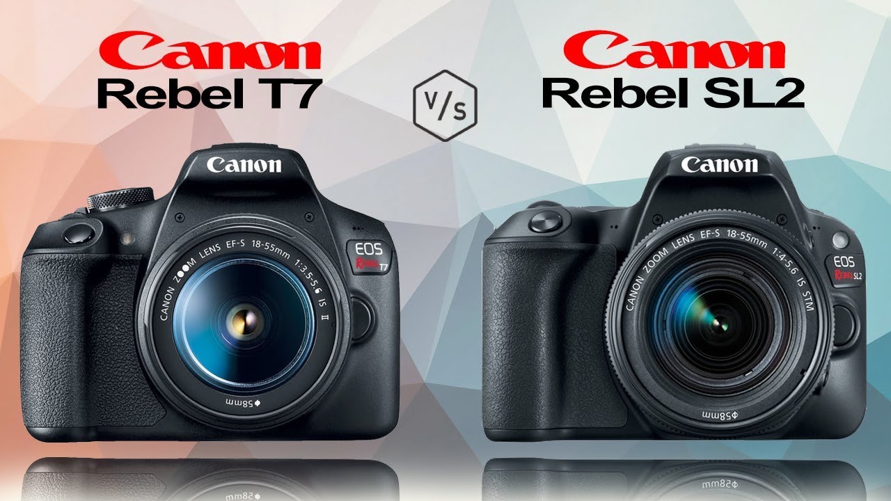 Canon Rebel T7 (EOS 2000D) vs Canon Rebel SL2 (EOS 200D)
