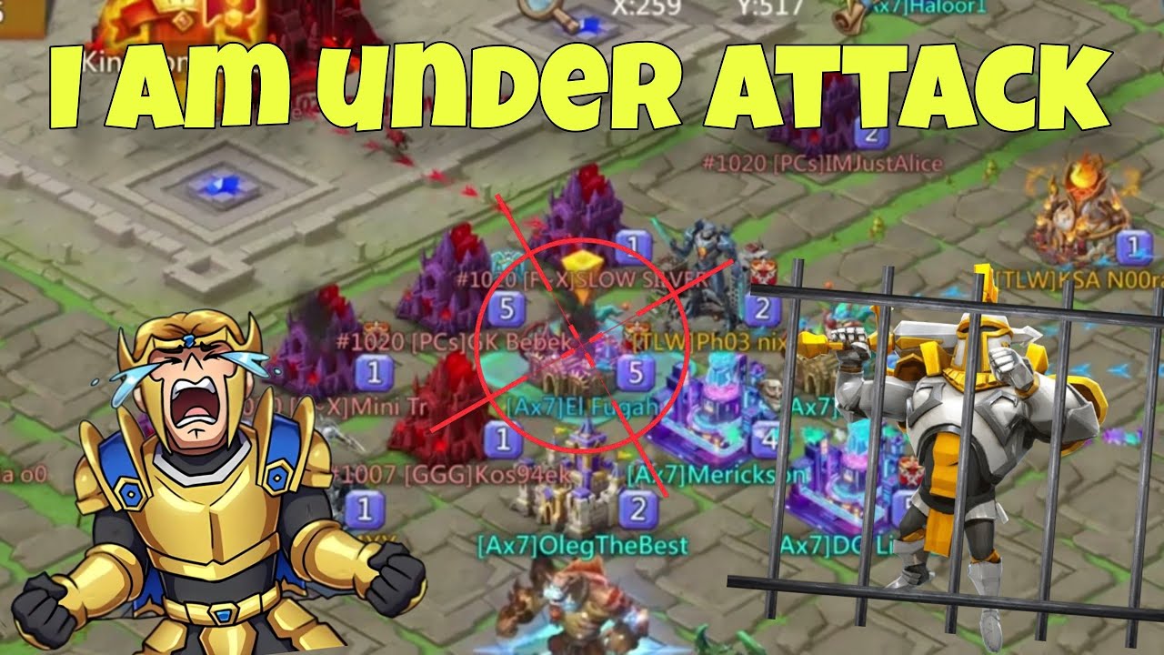 Lords Mobile - I lost leader and took a rally on LIVE stream. Lets see how to take mix rallies