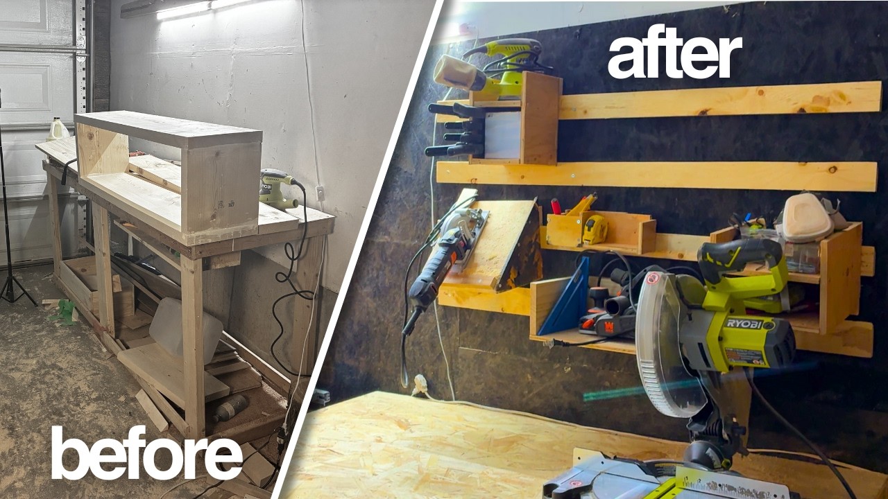 Transforming my Garage into a Workshop...